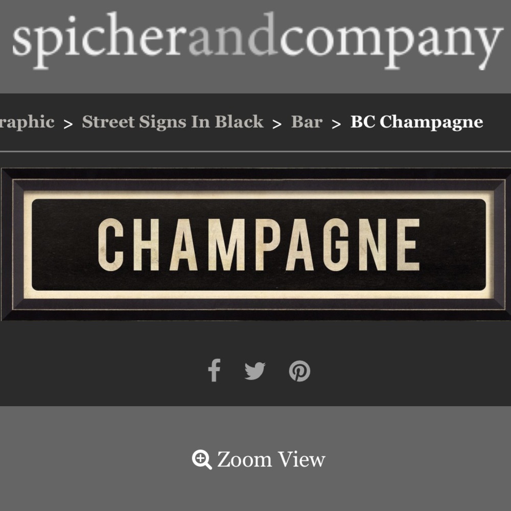 Spicher and Company Sign